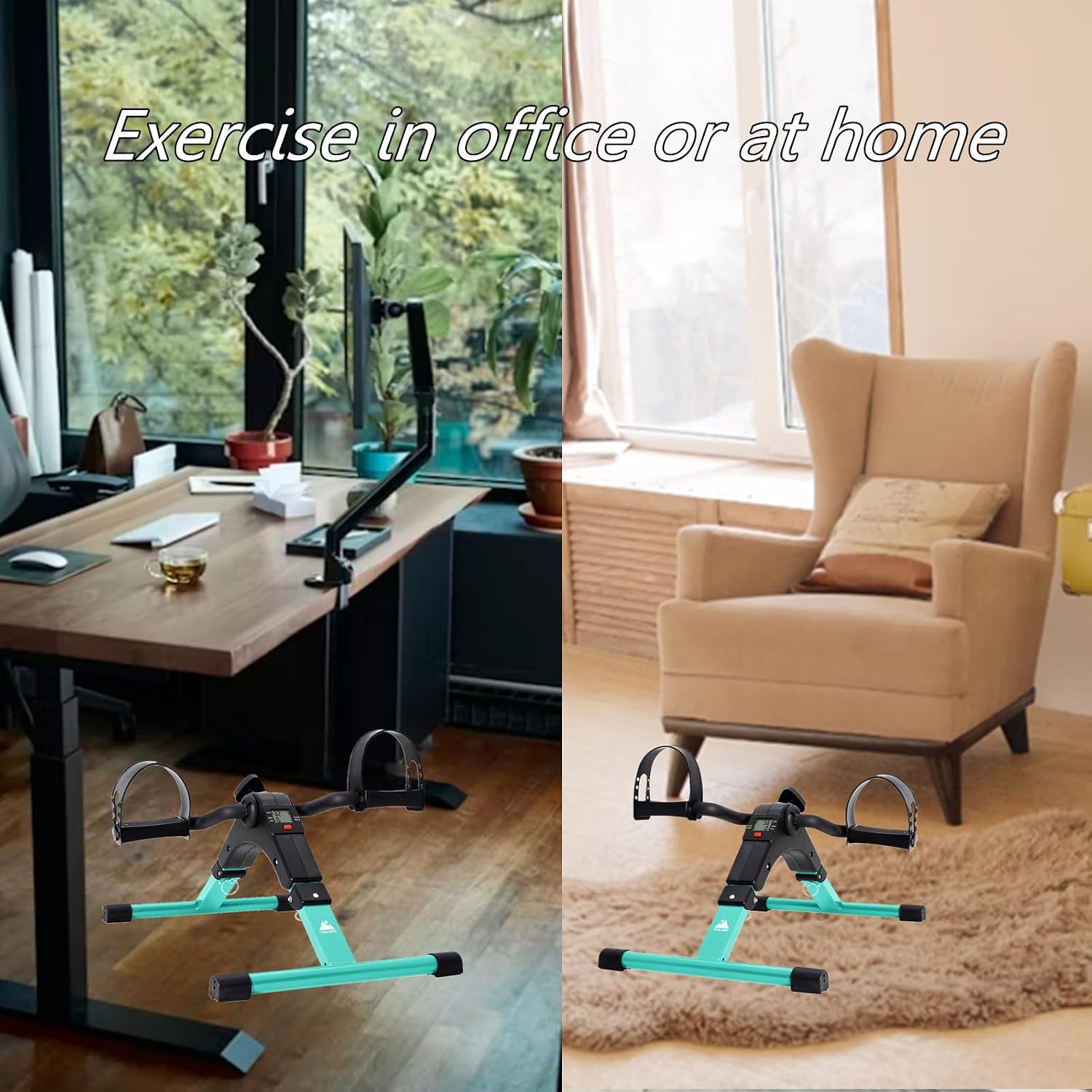 Thumbnail 4 de EVOLAND Pedal Exerciser Bike for Home