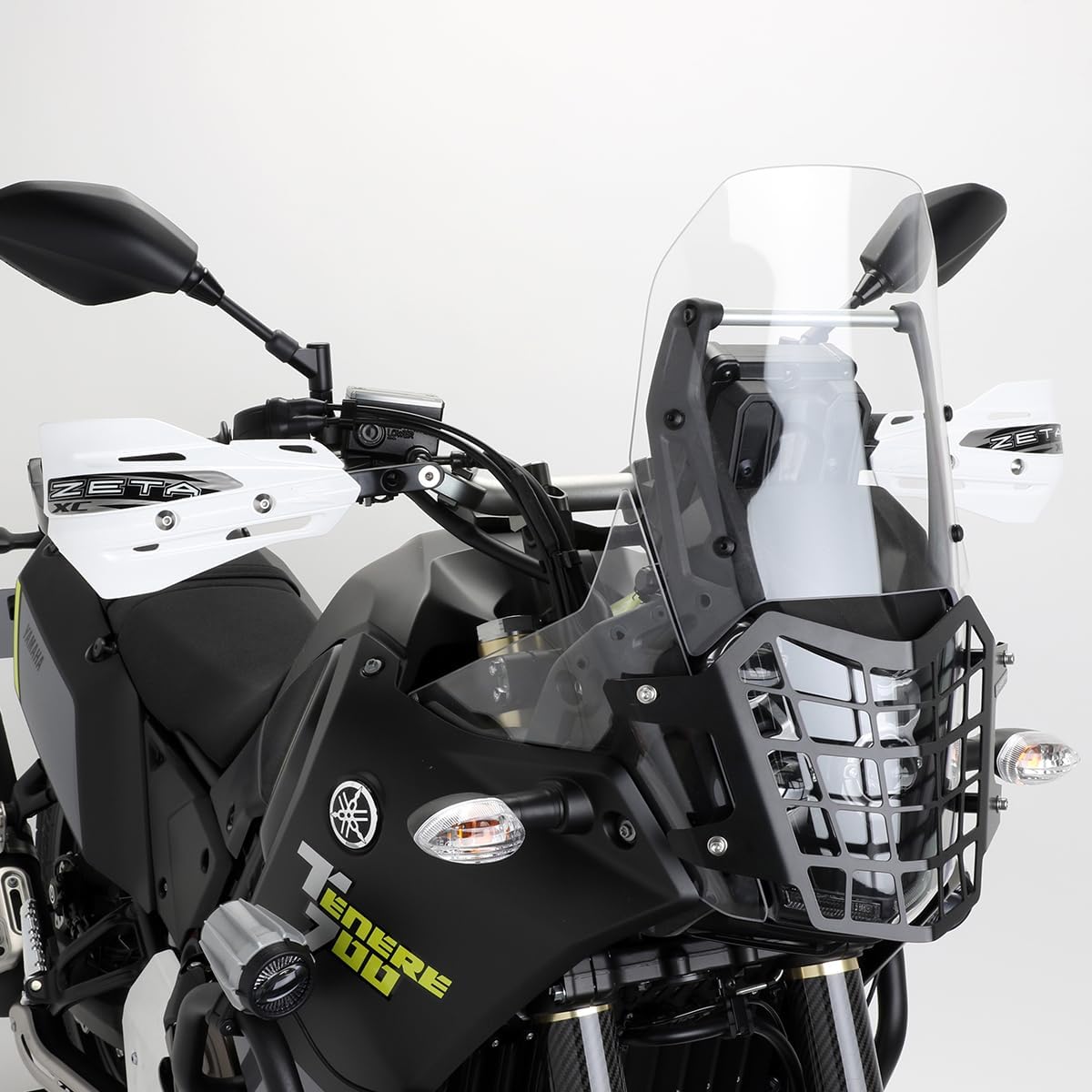 Detalle 2 de ZETA RACING F5310 XCプロテクター ホワイト アーマーハンドガード専用・ラージサイズ