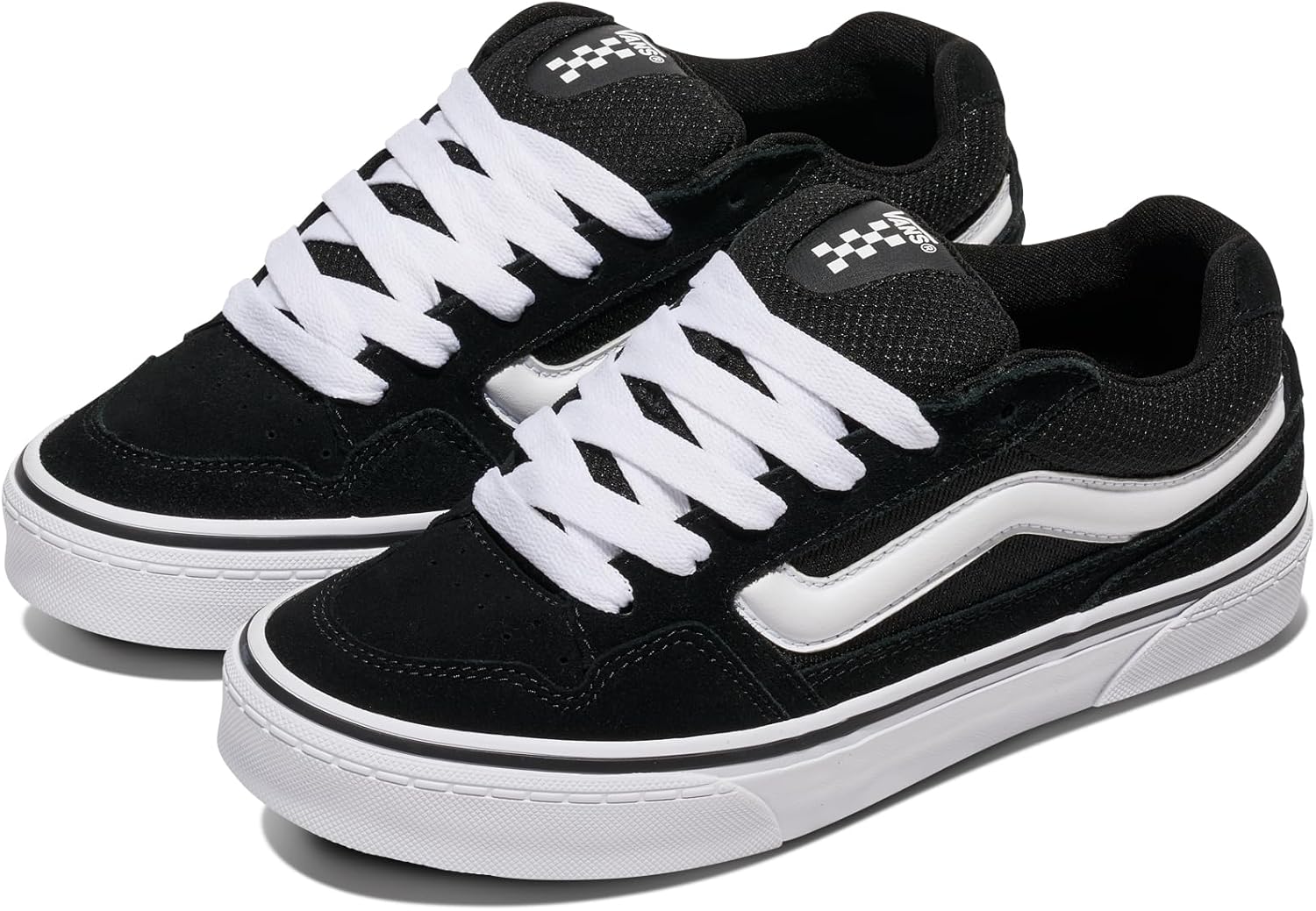 Thumbnail 1 de Vans Caldrone Donna: sneaker basse in pelle scamosciata e tela, stile casual e comfort daily
