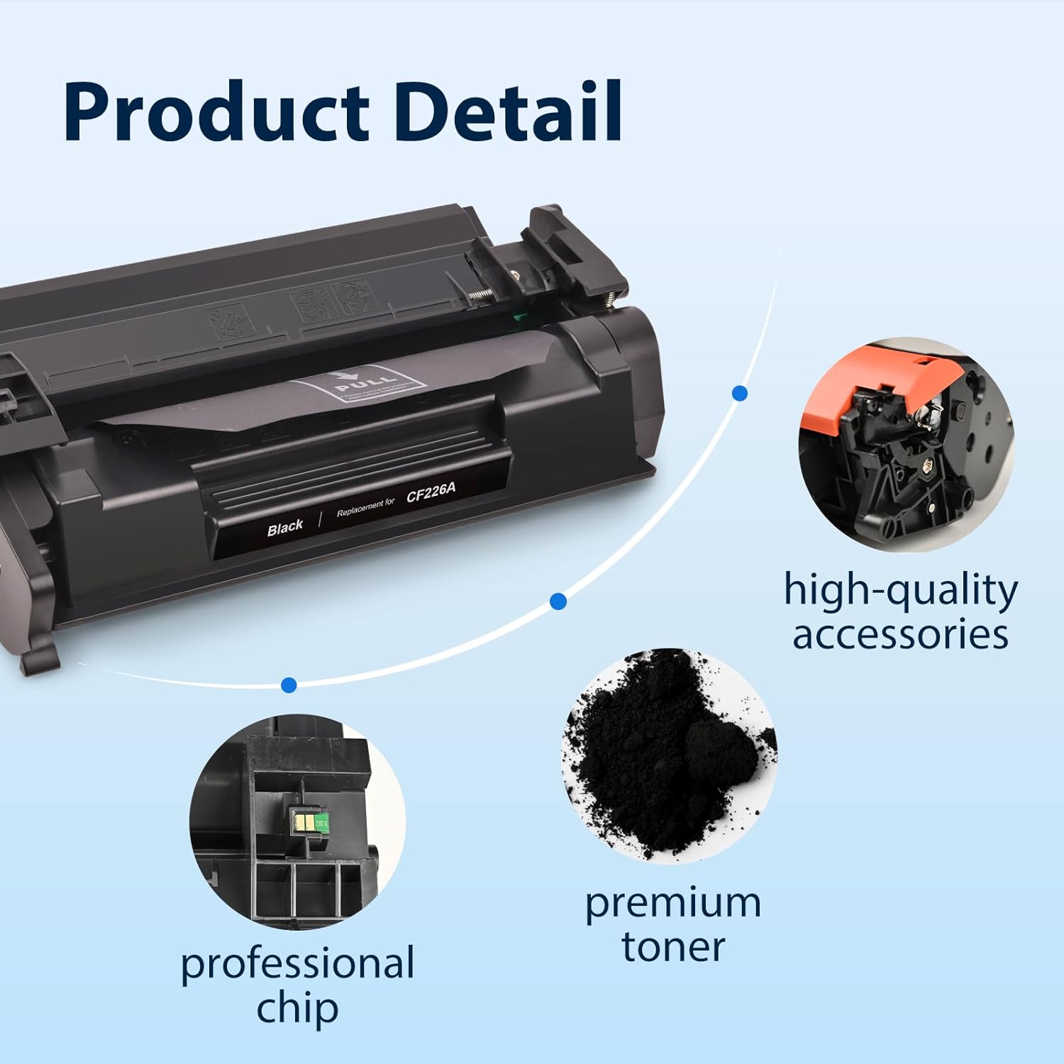 Thumbnail 4 de MYCARTRIDGE 26A CF226A Toner compatible 3100 pages 🖨️