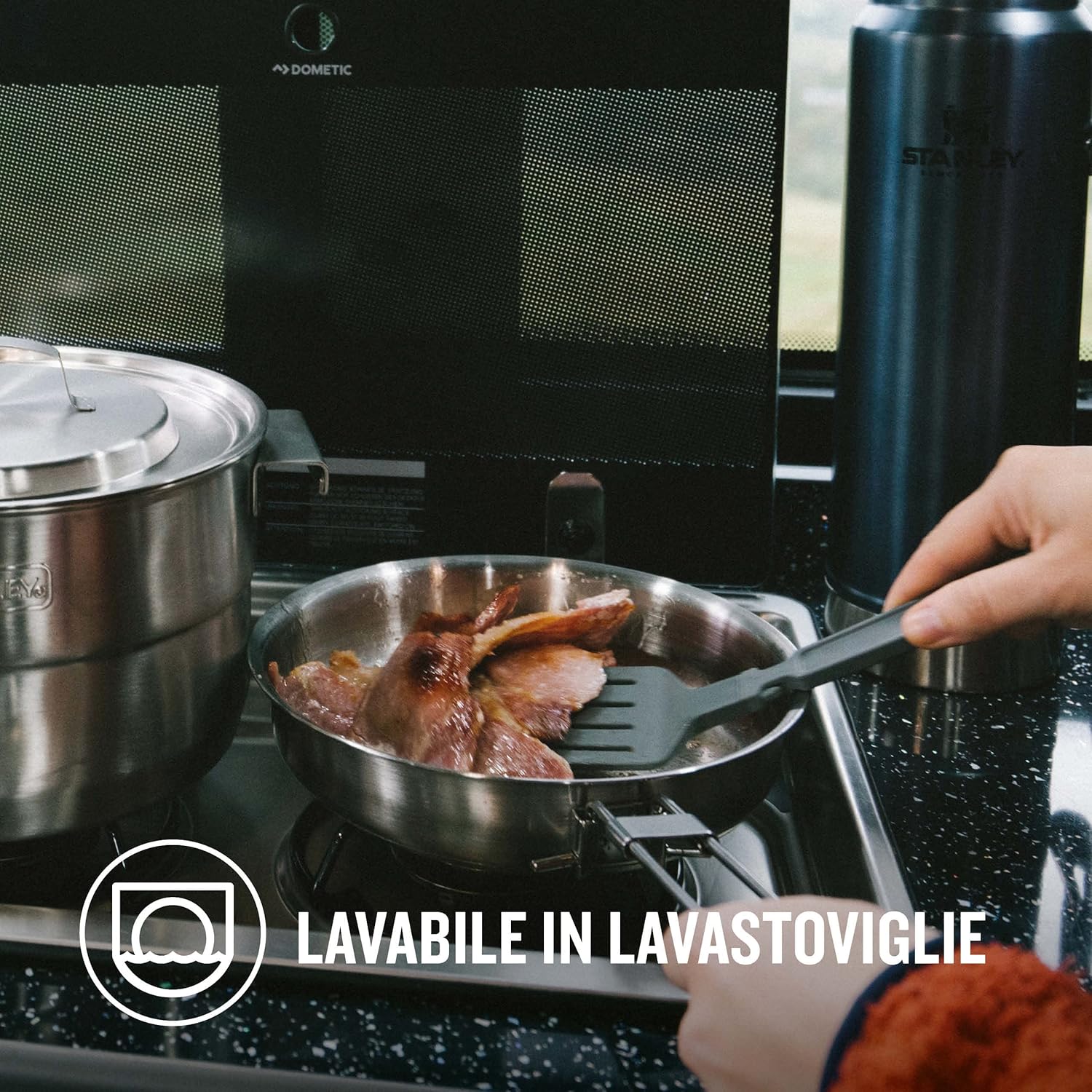 Thumbnail 5 de Stanley Adventure All-In-One set cucina per esterni 9 pezzi in acciaio inox