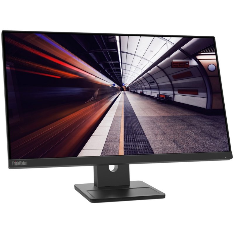 Detalle de Monitor Lenovo ThinkVision E24-30 23.8": color preciso y ergonomía a un paso de edición y productividad