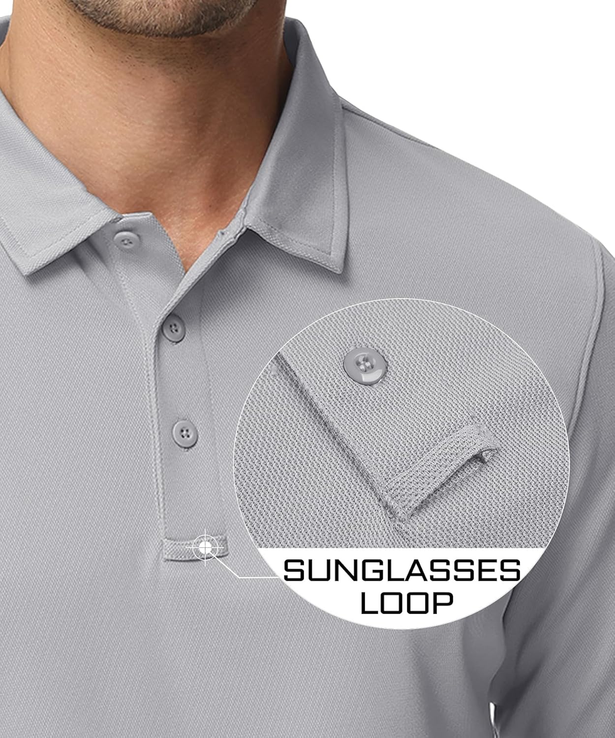 Thumbnail 3 de MAGCOMSEN Polo Shirt Long Sleeve