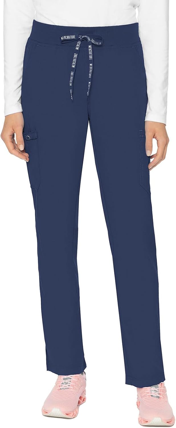 Detalle de Med Couture MC7725 Touch Scrub Pants for Women, 6 Pockets, Mid-Rise