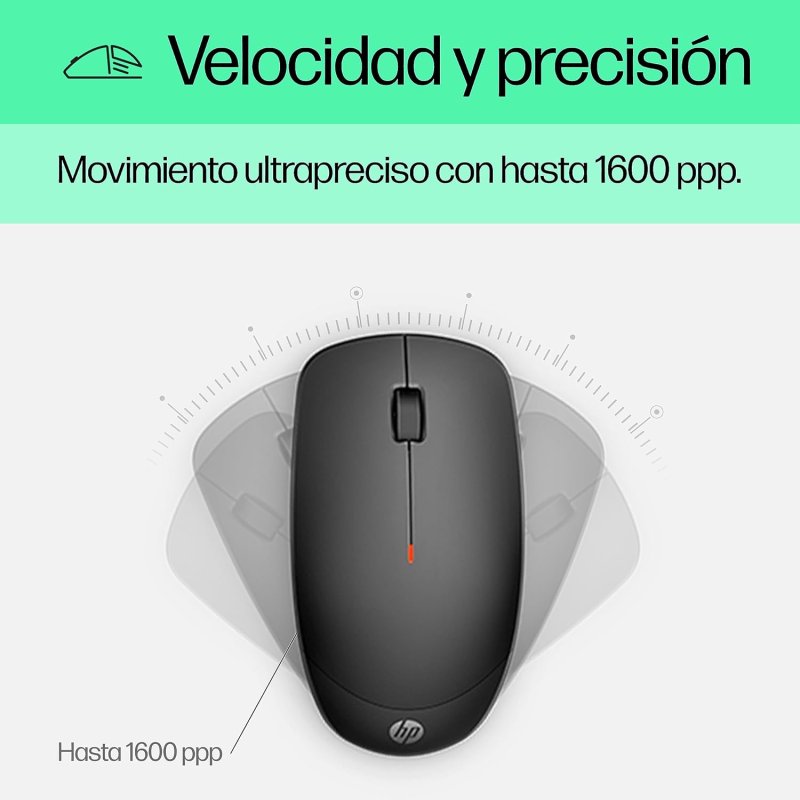 Thumbnail 2 de HP 230 Combo: Teclado y Ratón Inalámbricos con receptor USB-A (ES) Negro