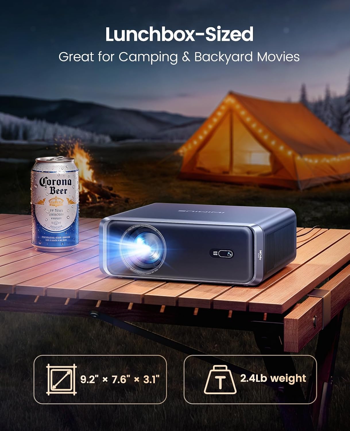 Thumbnail 5 de Smart Projector 4K with Netflix Included: A practical all‑in‑one home cinema