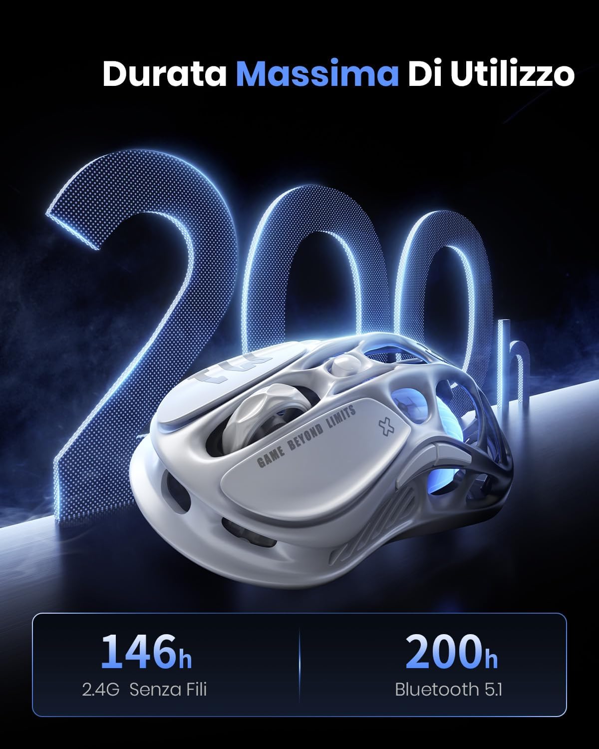 Thumbnail 5 de GravaStar Mercury M1 Pro mouse 26.000 DPI 🖱