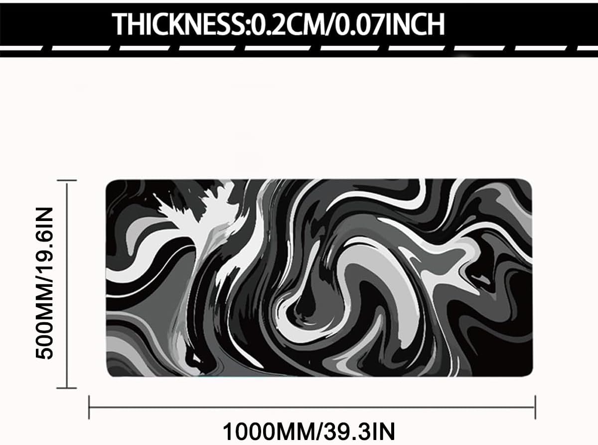 Thumbnail 1 de Rcege Large Mouse Pad for Desk – Non-Slip, Stitched Edges, Water-Resistant Desk Mat