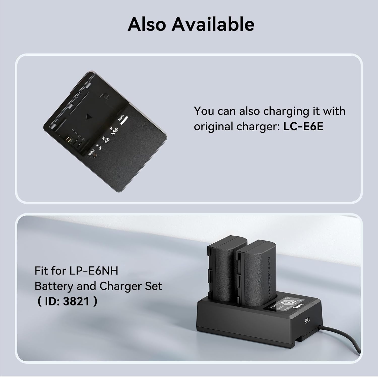 Thumbnail 6 de SMALLRIG LP-E6NH batteria 2400 mAh