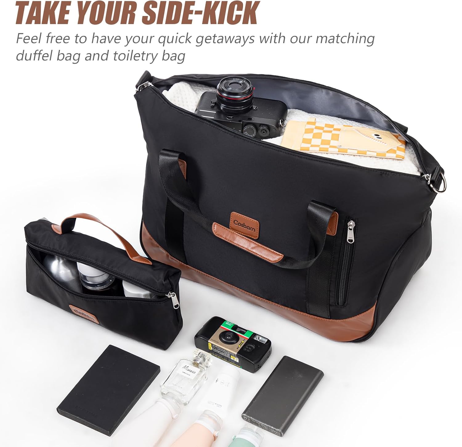 Thumbnail 5 de Cosbarn 5-Piece ABS Luggage Set with TSA Lock and Spinner Wheels