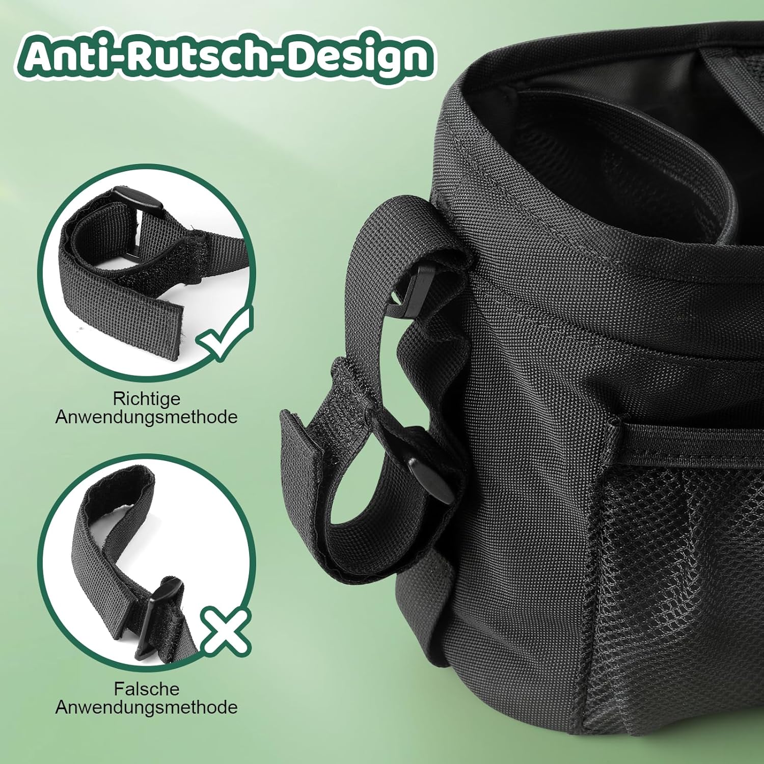 Thumbnail 6 de Guiseapue Universal Kinderwagenorganizer Großer Stauraum