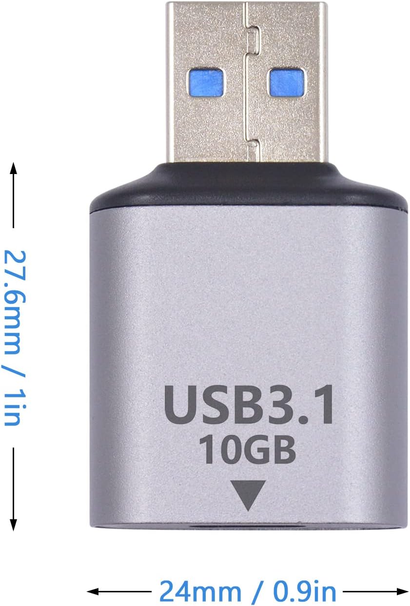 Thumbnail 6 de Duttek Adaptateur USB C 10 Gbps