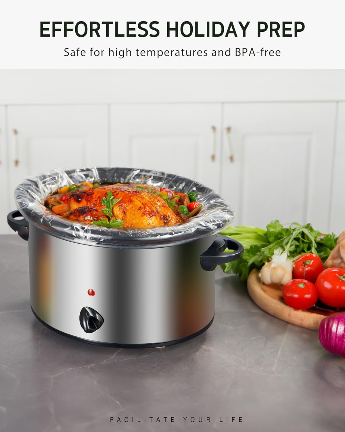 Thumbnail 6 de Syntus Slow Cooker Liners 30 Count 🍲
