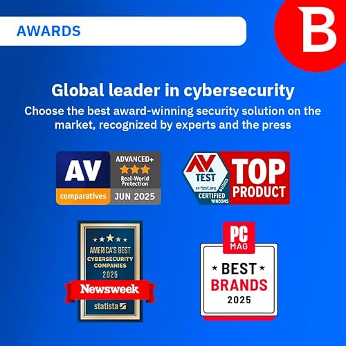 Detalle de Bitdefender Antivirus Plus for 3 Devices (1 Year) – PC Activation Code by Email