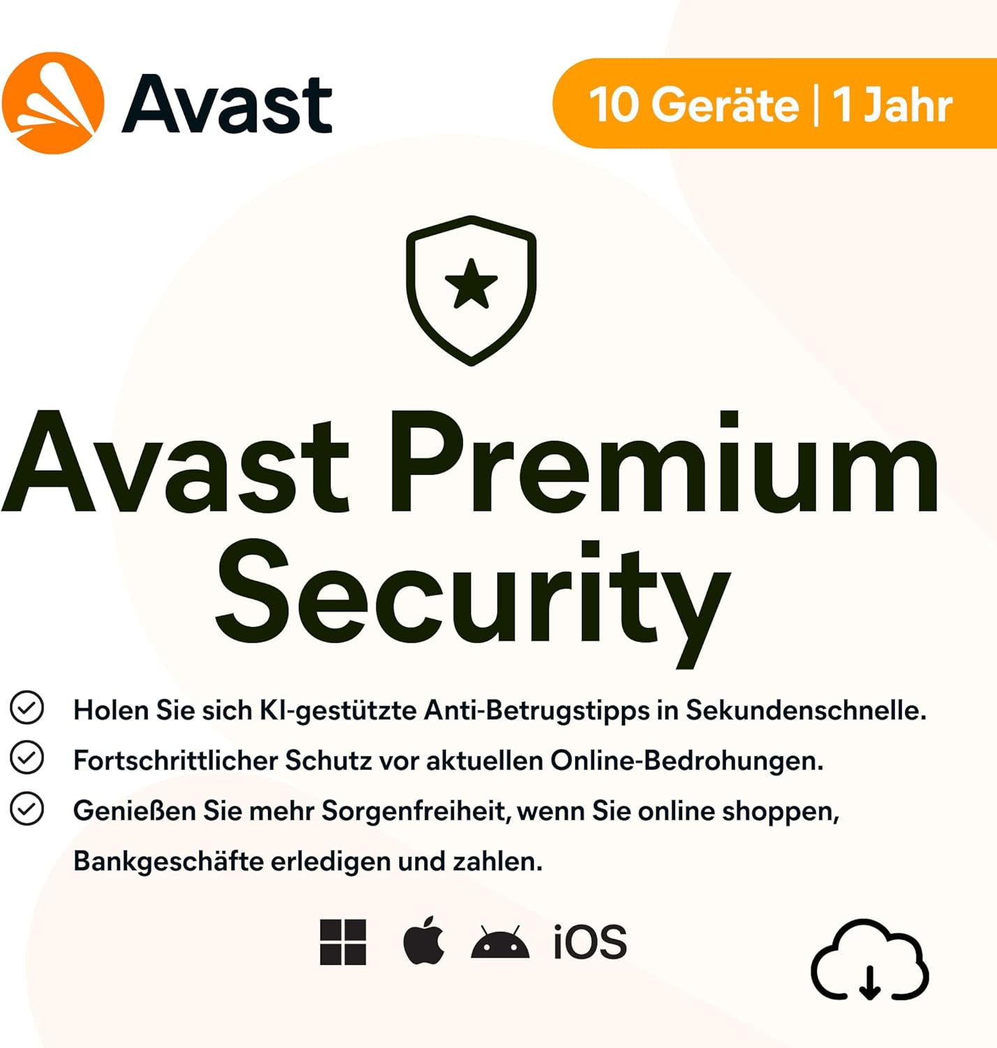 Detalle de Avast Premium Security 2026 – 10 Geräte