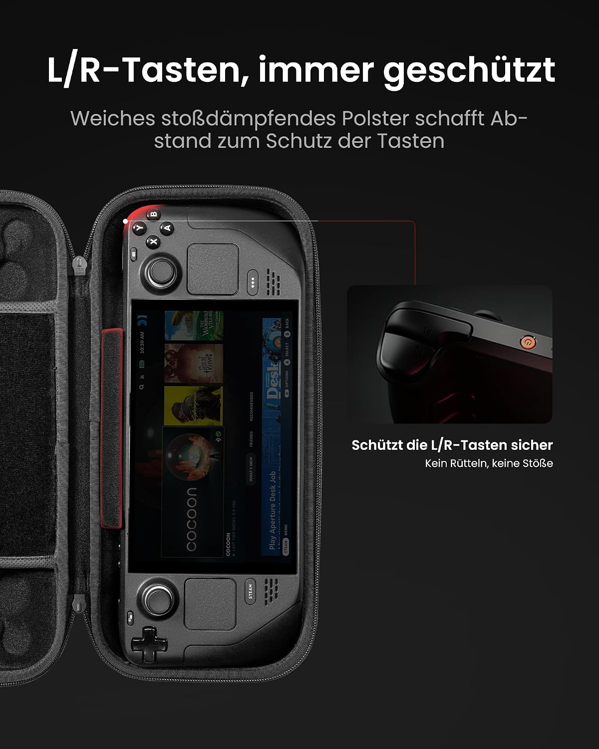 Thumbnail 6 de tomtoc Slim Tasche Steam Deck Hülle