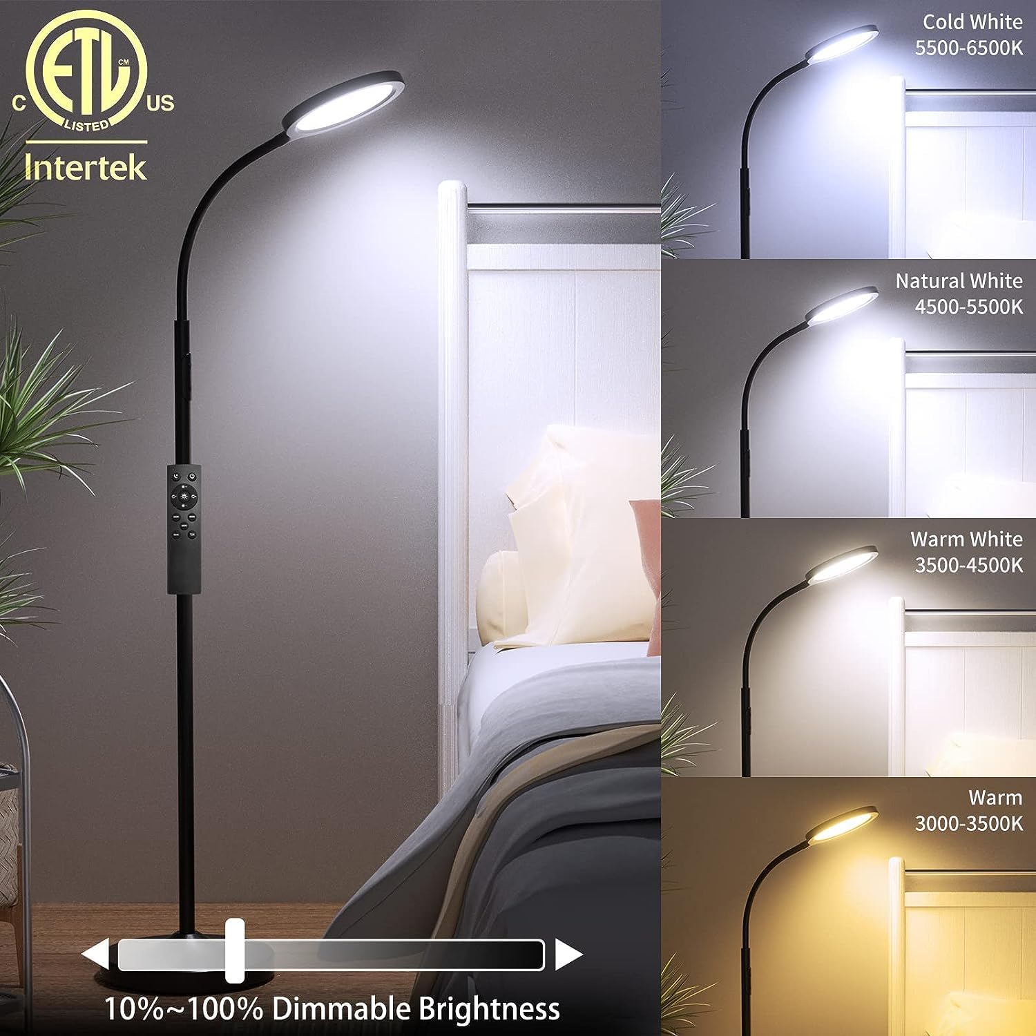 Thumbnail 1 de Keepsmile Floor Lamp 50ft Remote