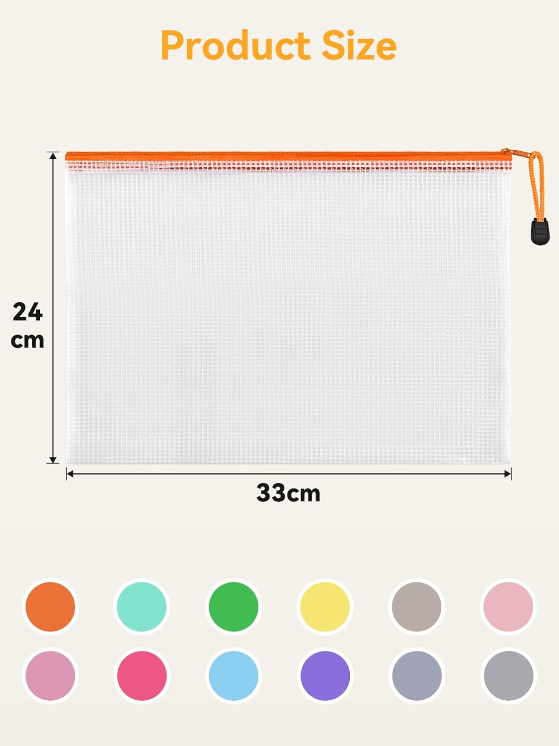 Thumbnail 1 de HEETA Plastic Wallets A4 12 Pack