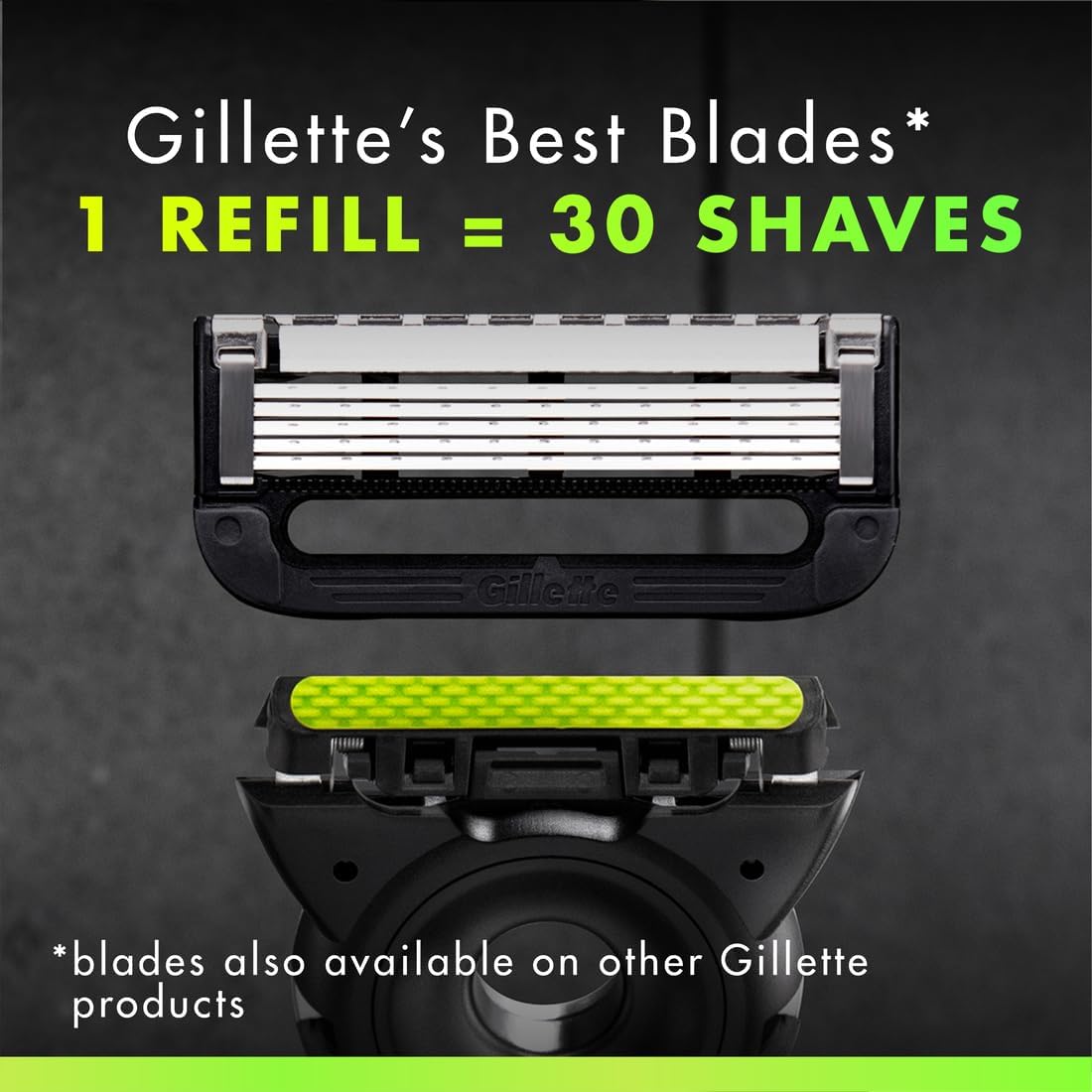 Thumbnail 2 de Gillette Labs With Exfoliating Bar Razor Gift Set with 5 Blades, Magnetic Stand and Shave Gel