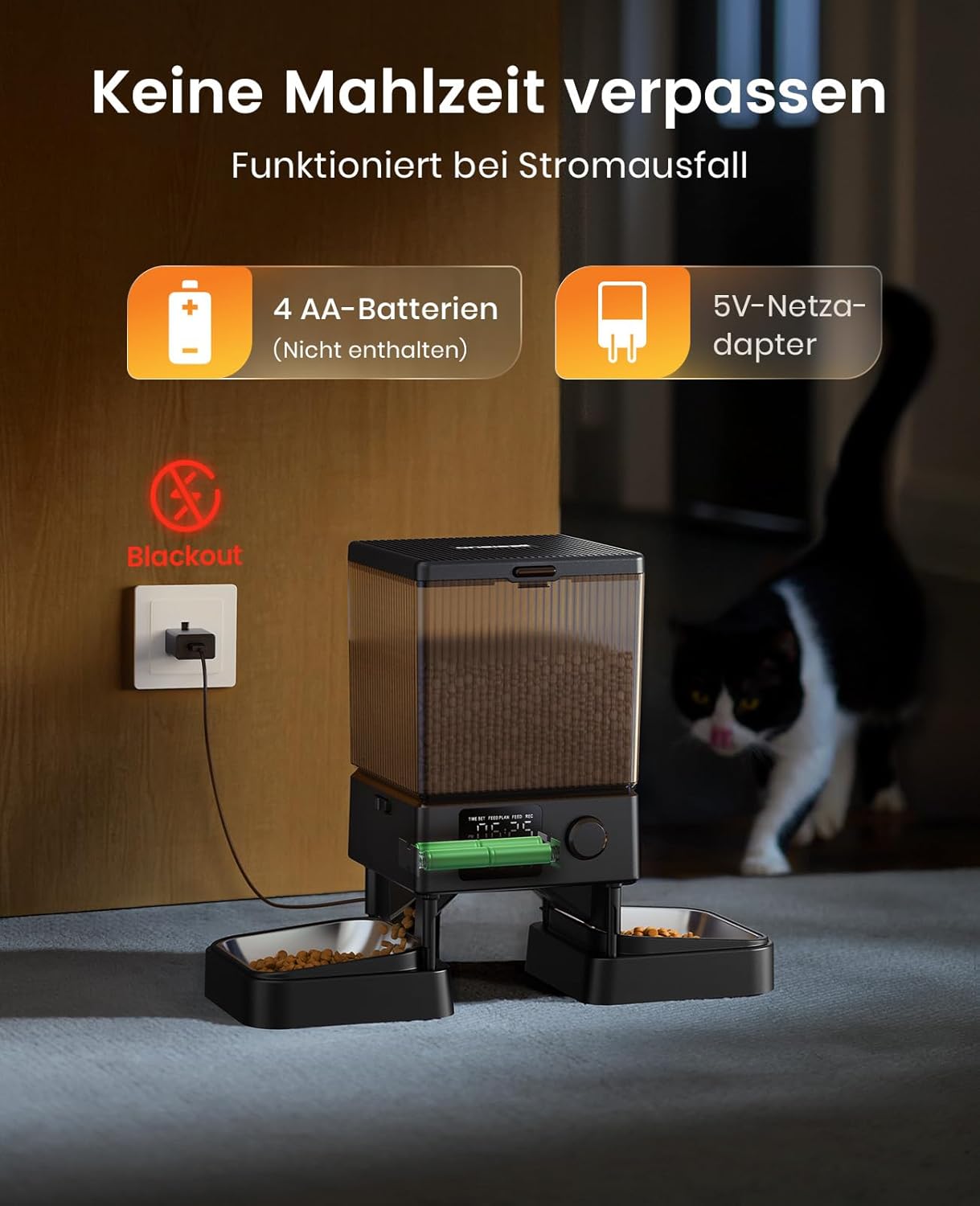 Thumbnail 6 de oneisall 5L Futterautomat mit 2 Näpfen