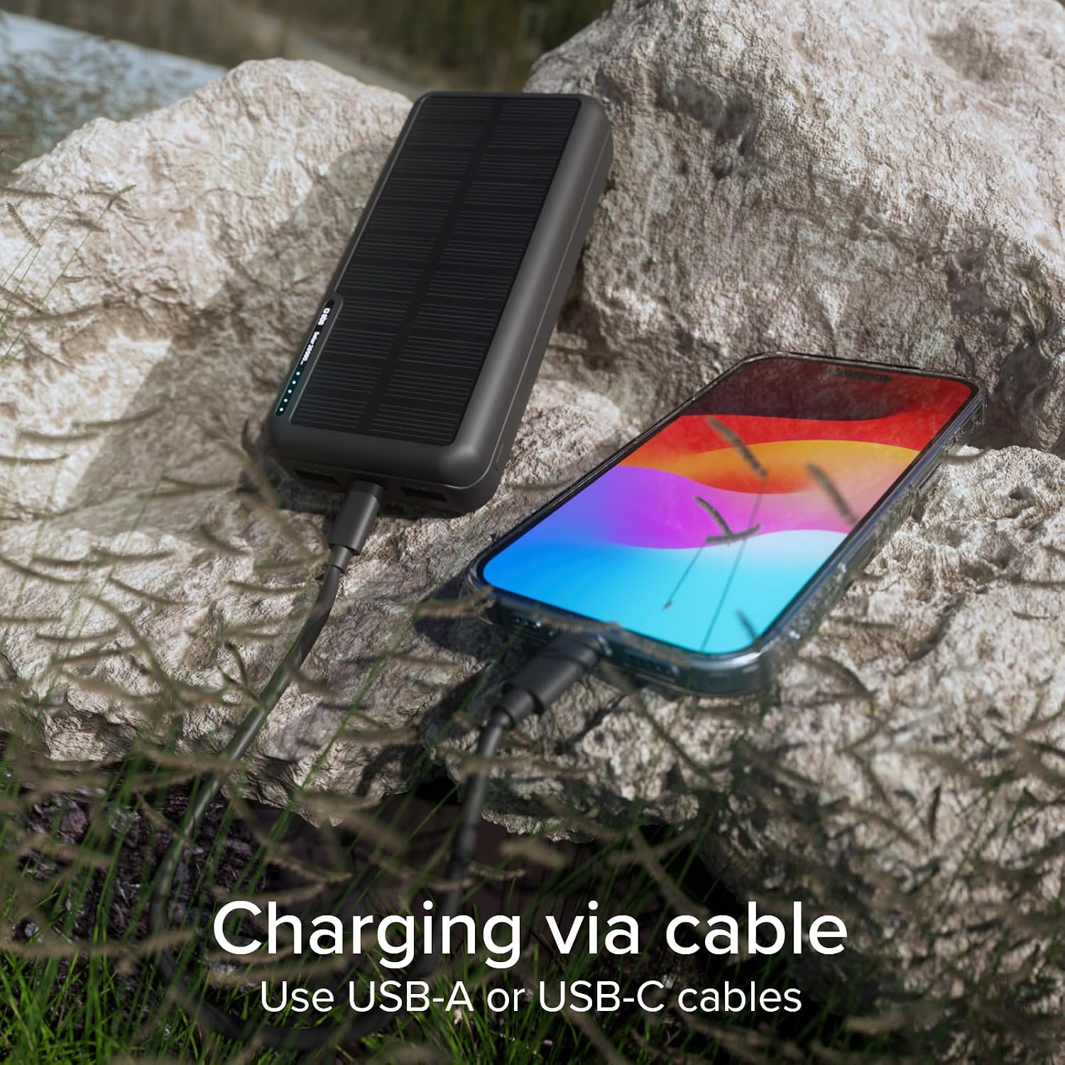 Thumbnail 5 de SBS Solar PowerBank 10000mAh Noir
