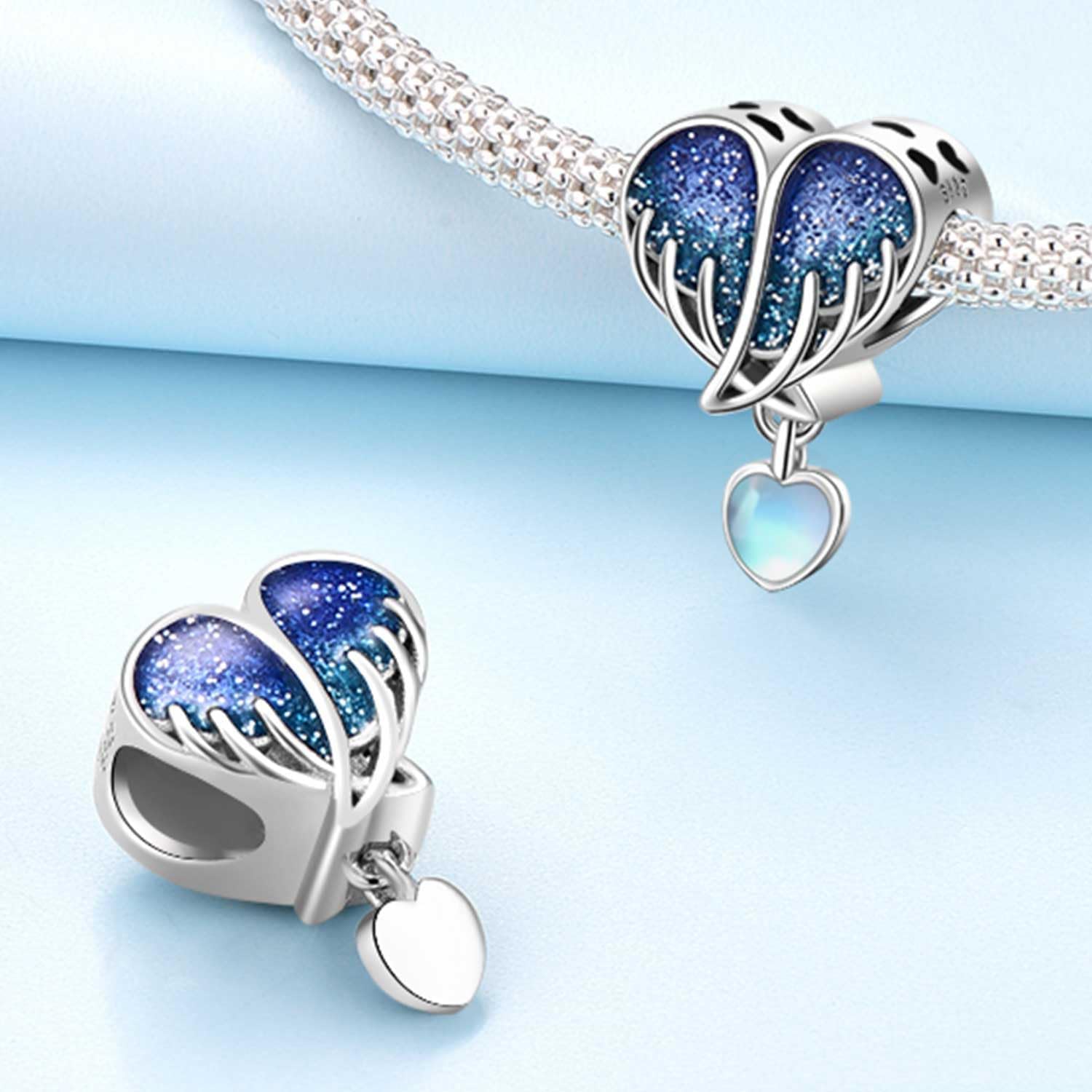 Detalle 1 de PANPOKI Krankenschwester Charm Anhänger 925 Silber