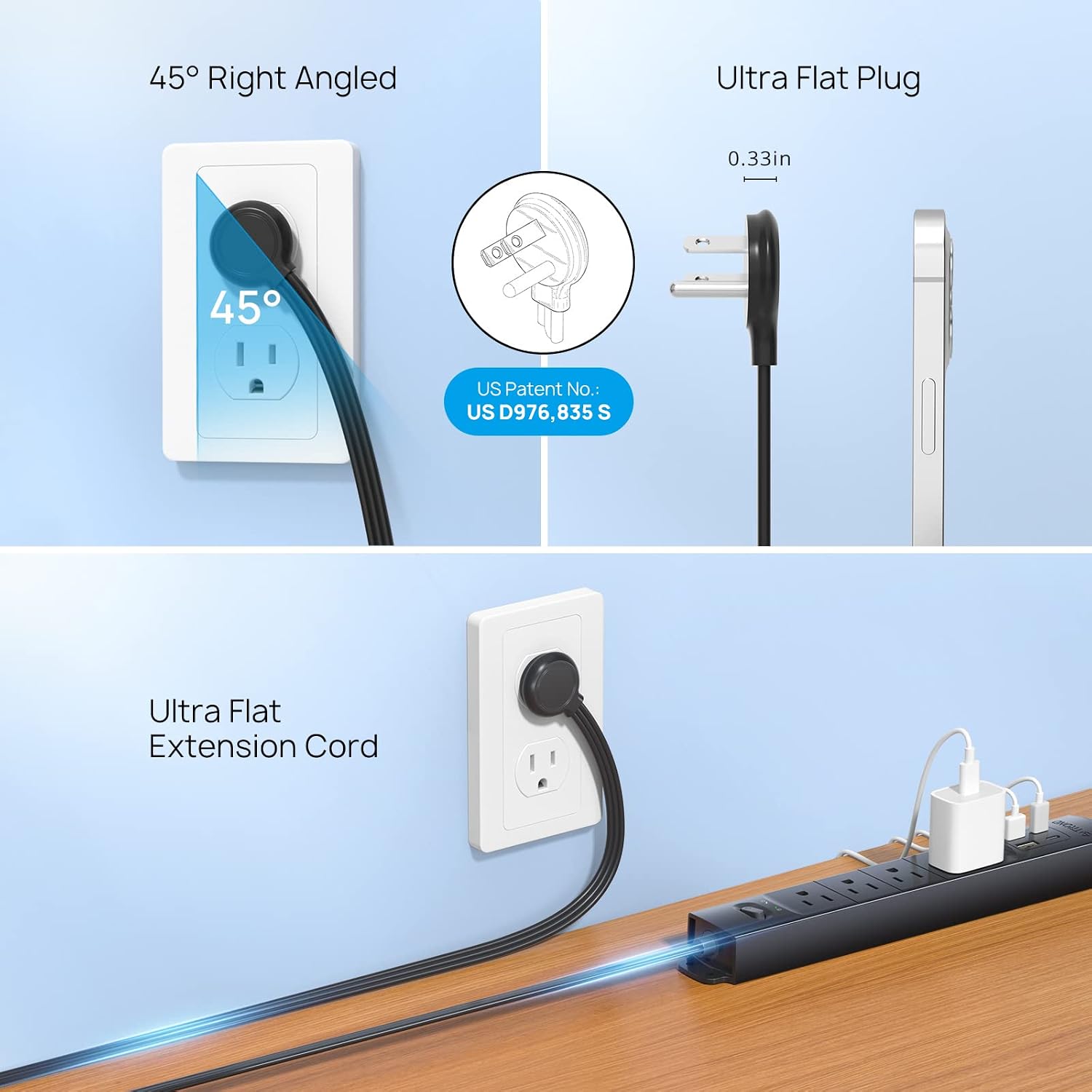 Detalle 2 de TROND Power Bar with 2 USB-C Ports
