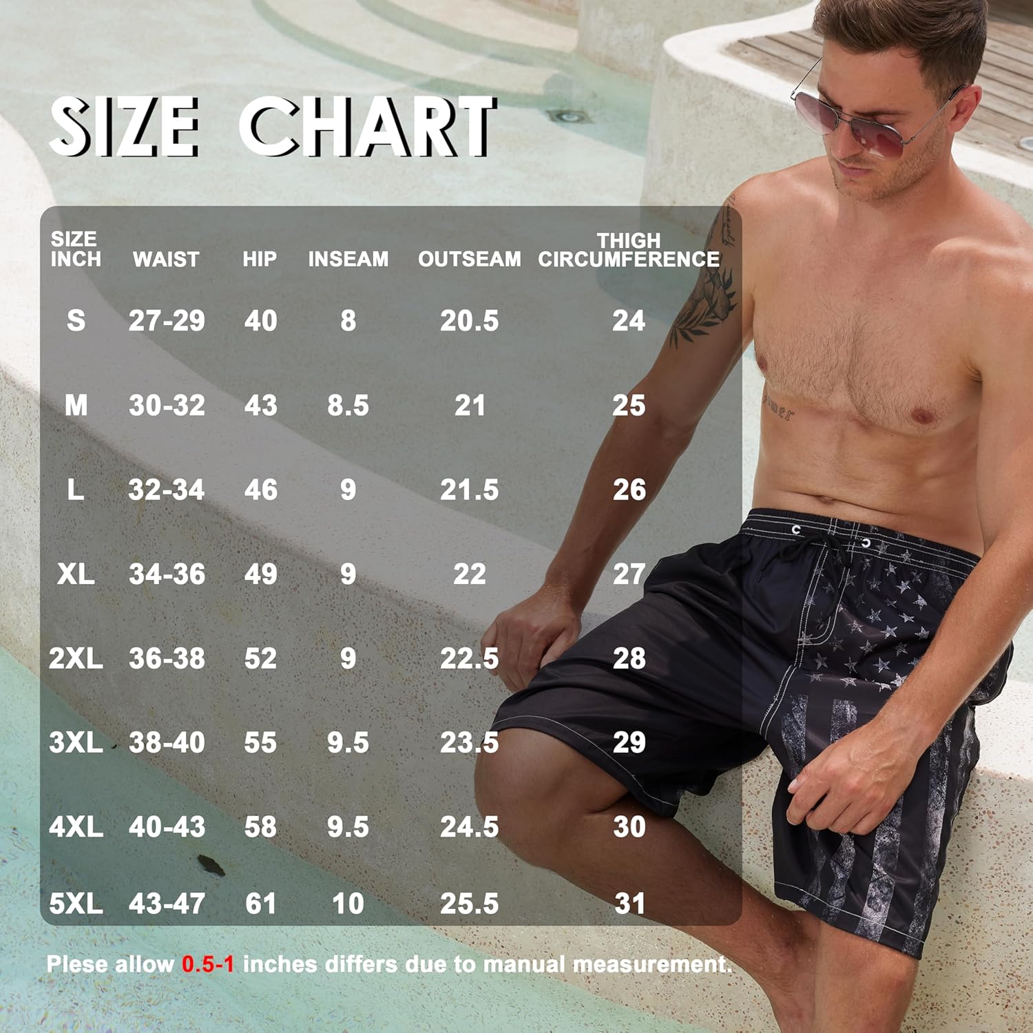 Thumbnail 5 de Quick Dry Swim Trunks UPF 50+