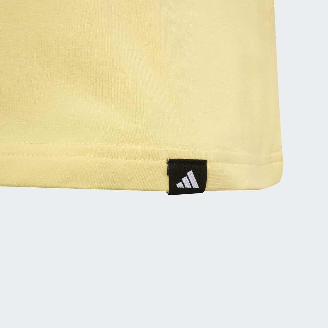 Thumbnail 2 de Codes Doodle Surf Graphic T-Shirt de Adidas en Amarillo
