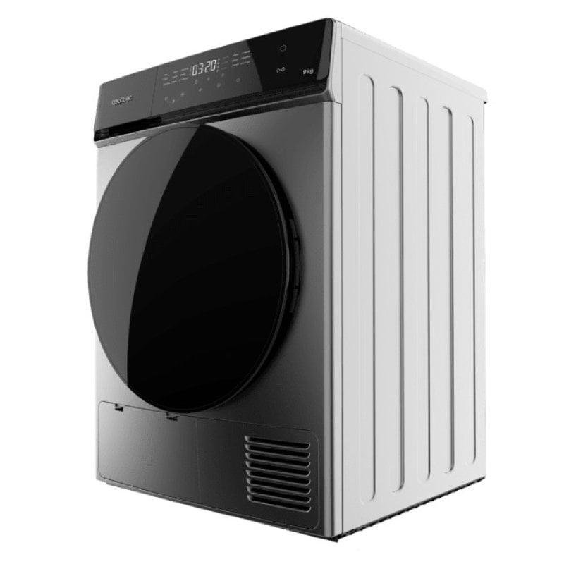 Detalle de Cecotec Bolero DressCode Dry 9400 Steel 9 kg: Secadora de bomba de calor con Full Touch y Silence