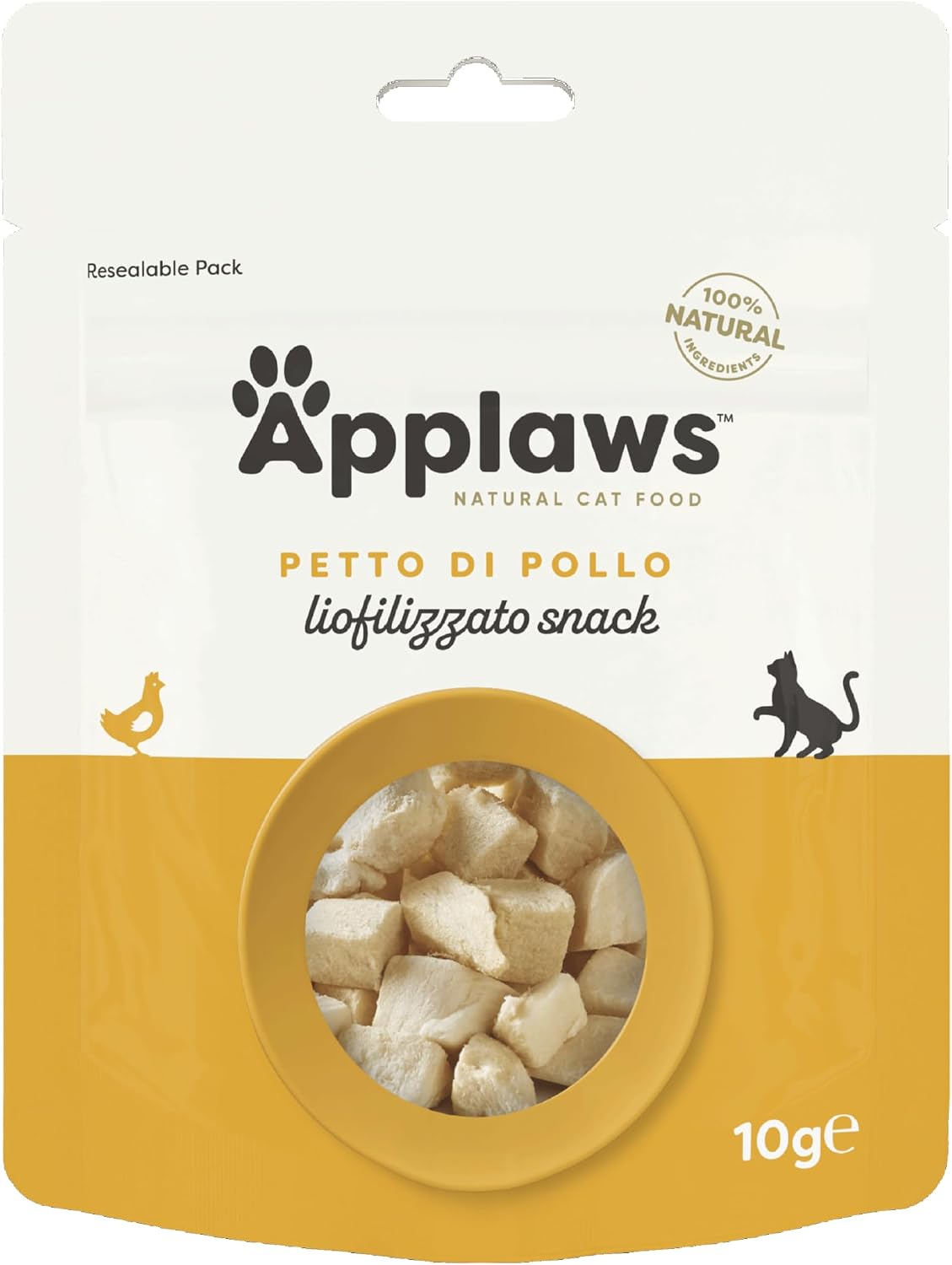 Thumbnail 1 de Applaws Snack Naturali per Gatti – Petto di Pollo Liofilizzato, confezione da 12 x 10 g