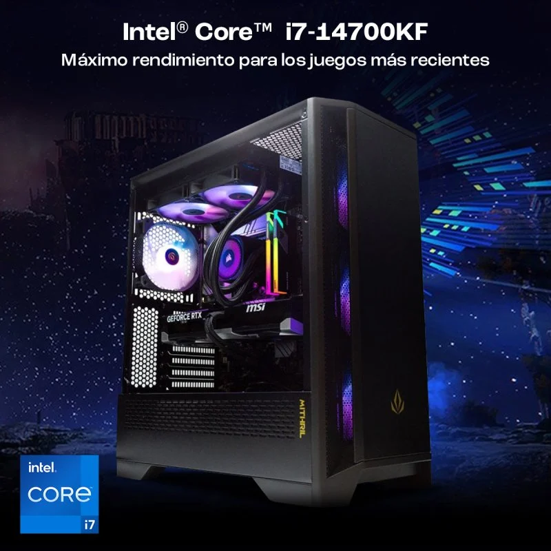 Thumbnail 3 de PcCom Imperial: Intel Core i7-14700KF, 32 GB, 2 TB SSD, RTX 5070 Ti y Windows 11 Home