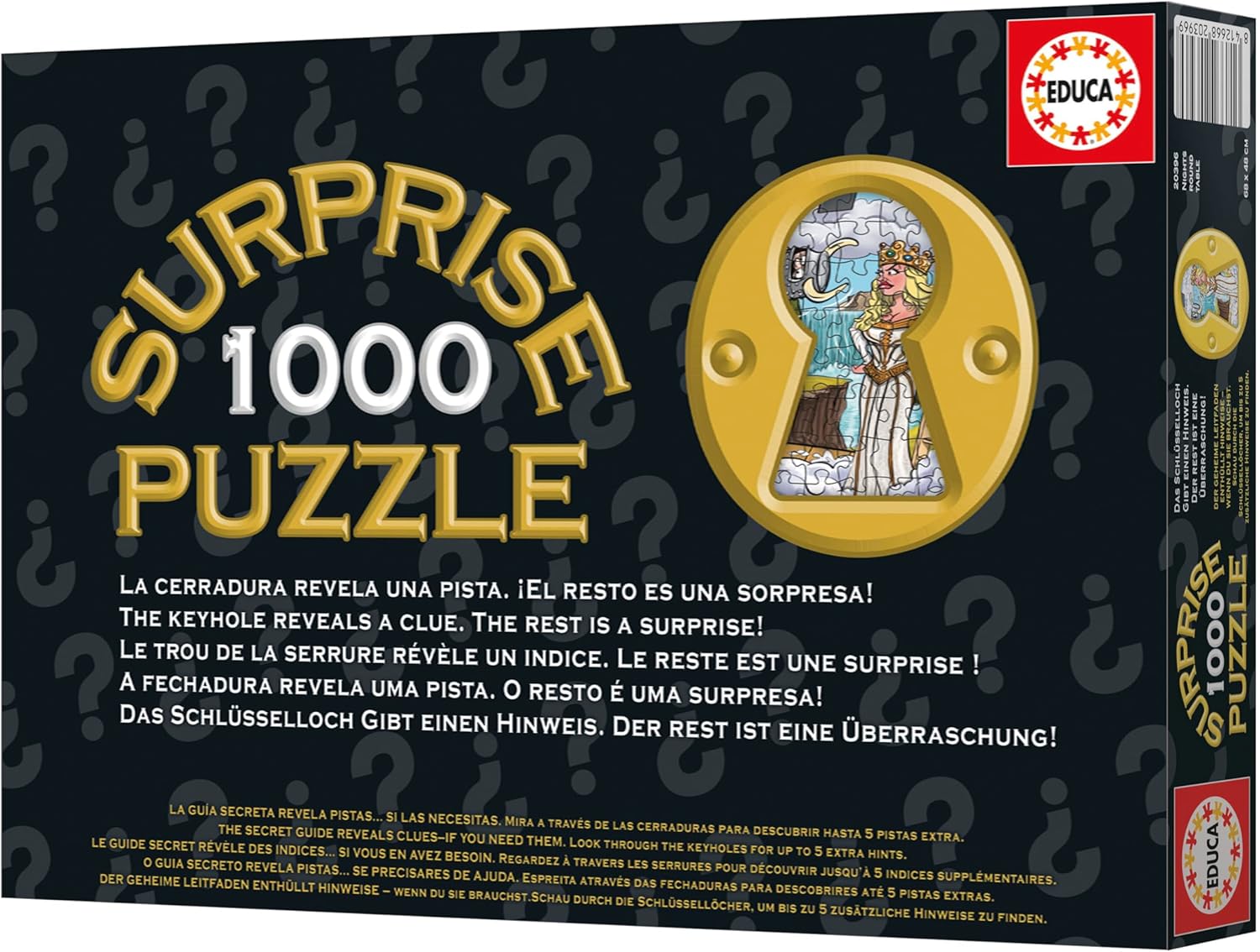 Thumbnail 3 de Educa Puzzle da 1000 pezzi Surprise Nights: il lucchetto rivela indizi (20396)