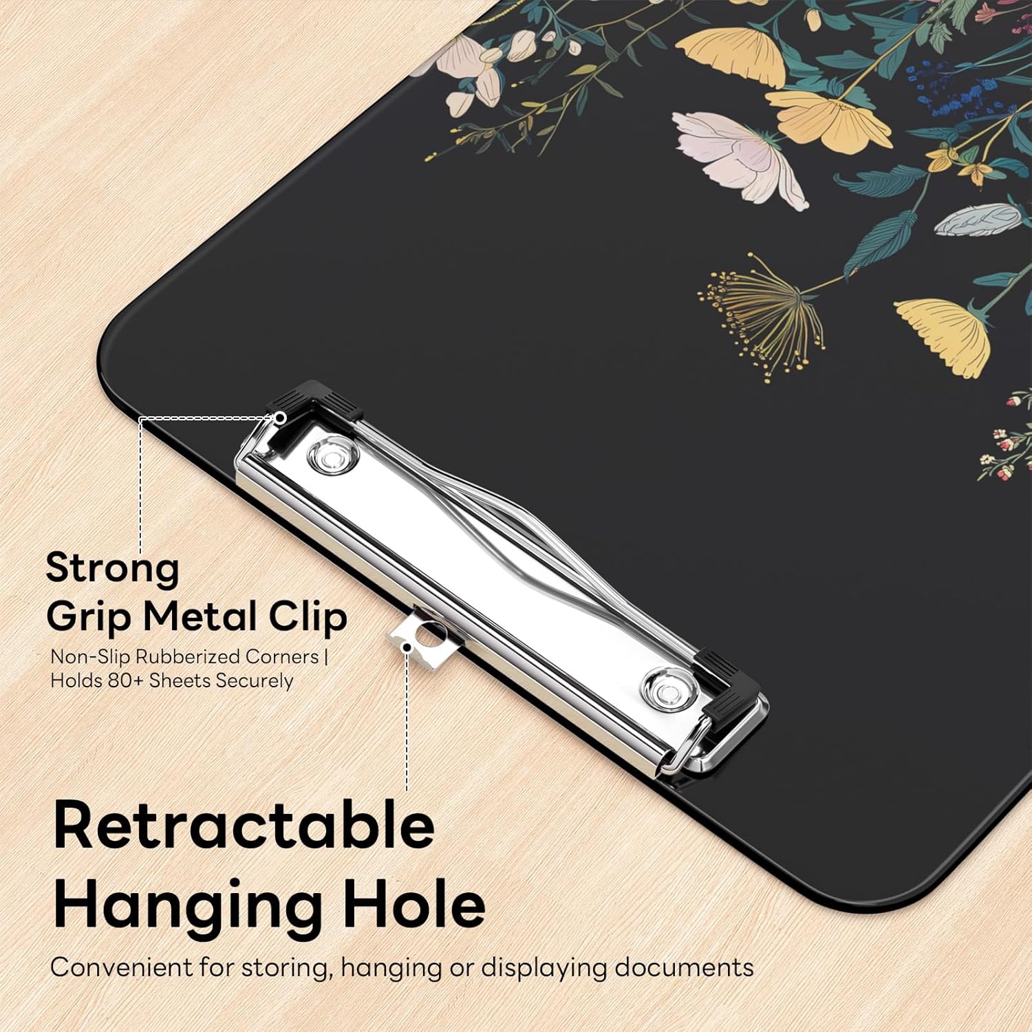 Thumbnail 3 de Luminzo Klemmbrett A4/Letter 9 x 12,5 Zoll 📎