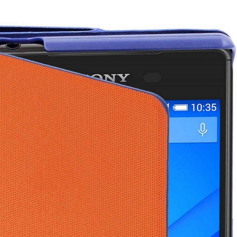 Thumbnail 2 de Made for Xperia Funda Folio Camaleón Azul/Naranja para Sony Xperia Z5