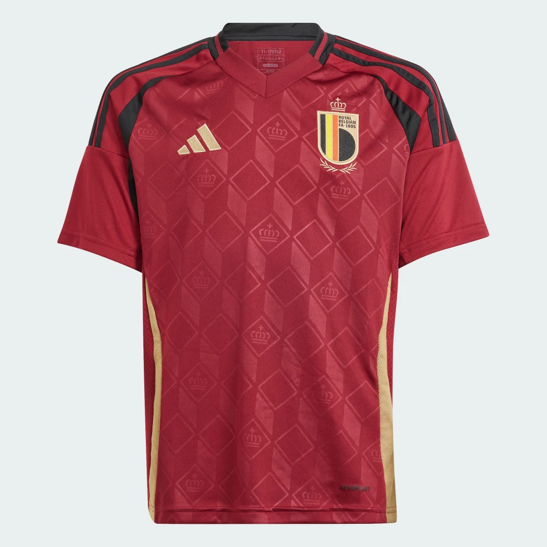 Detalle de Camiseta primera equipación Bélgica 24 de Adidas