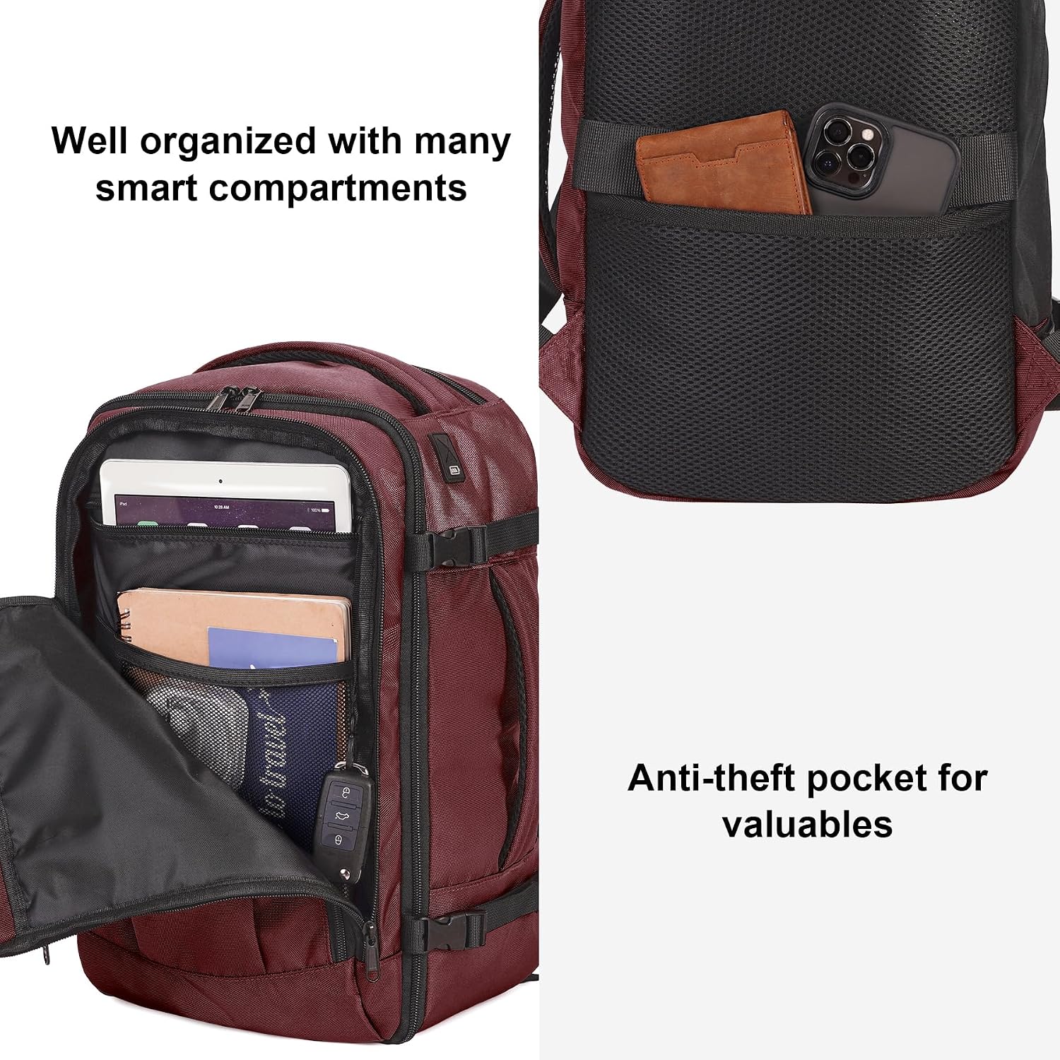 Thumbnail 5 de ECOHUB Ryanair Cabin Bag 20L underseat backpack