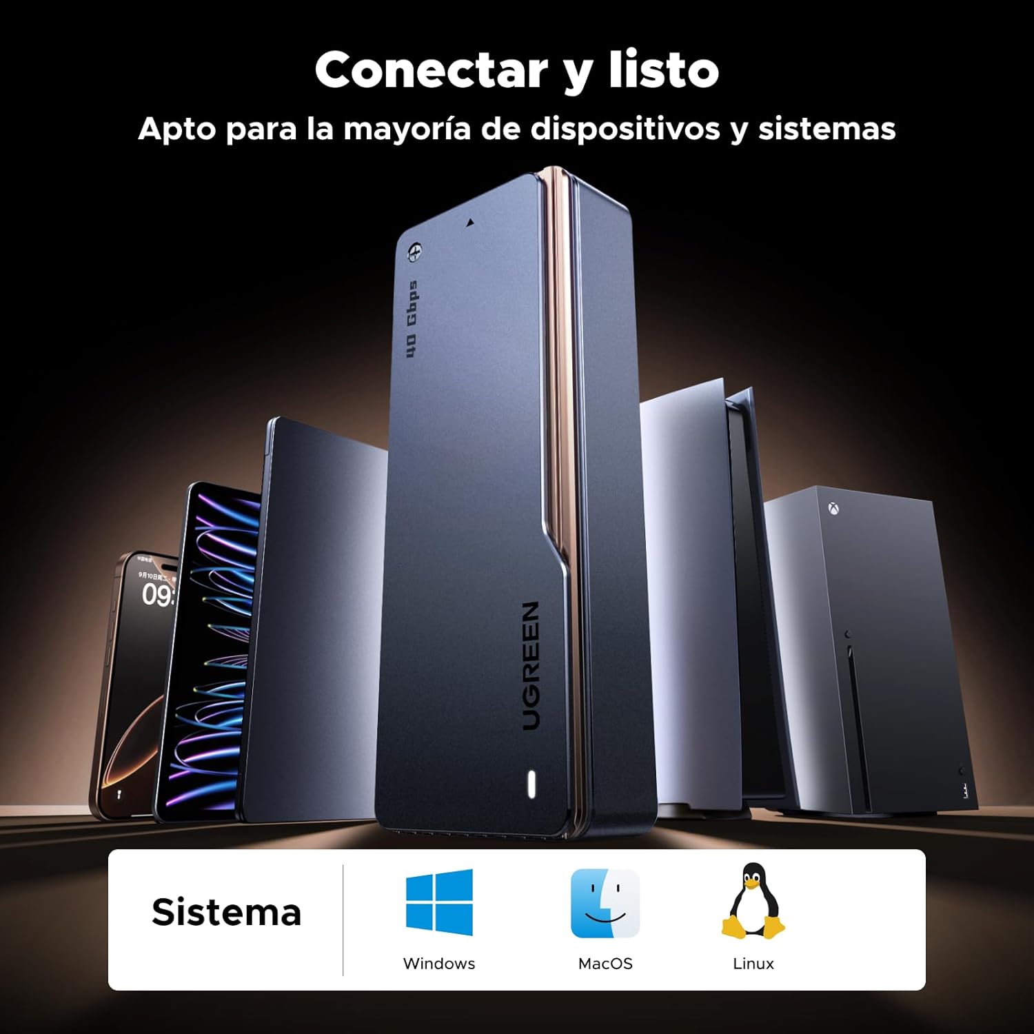 Thumbnail 5 de UGREEN Carcasa NVMe M2 2280 40 Gbps