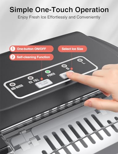 Thumbnail 1 de CROWNFUL Ice Maker Countertop with Self-Cleaning Function