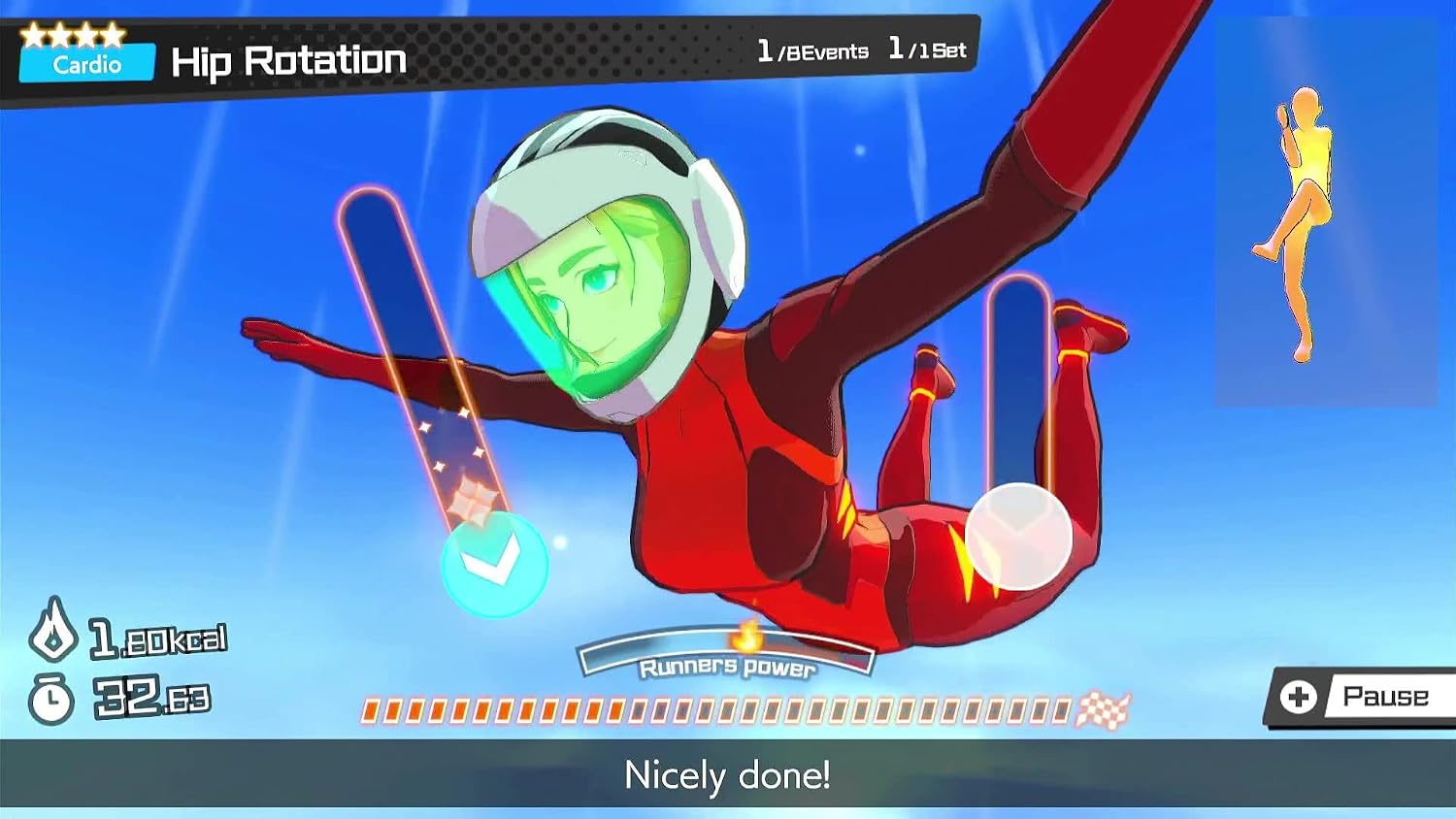 Detalle de Fitness Circuit – Kurzes, effektives Training auf der Nintendo Switch