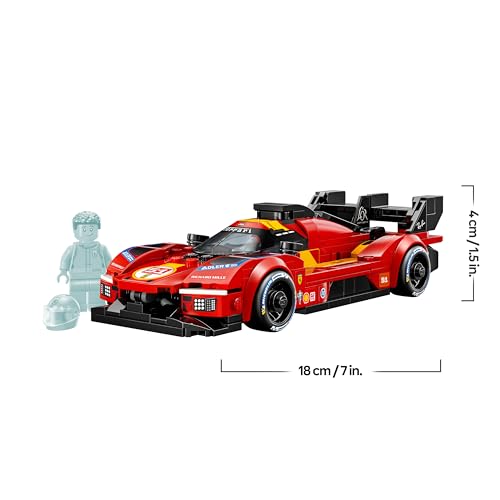 Thumbnail 6 de LEGO Speed Champions Ferrari 499P 77261 – Auto da esposizione STEM con Minifigure, regalo per giovani appassionati di motorsport