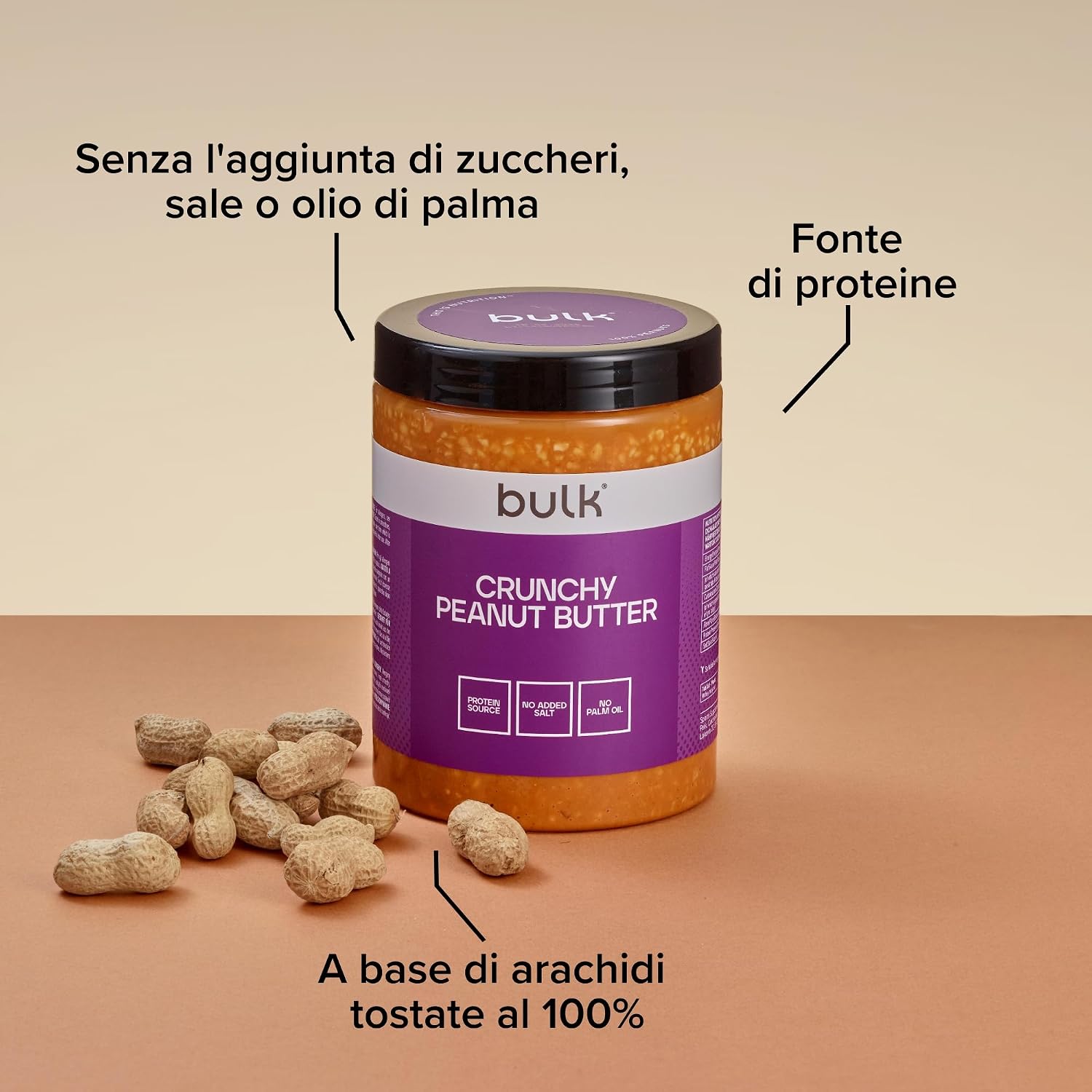 Thumbnail 4 de Bulk Burro di arachidi 1 kg 🥜