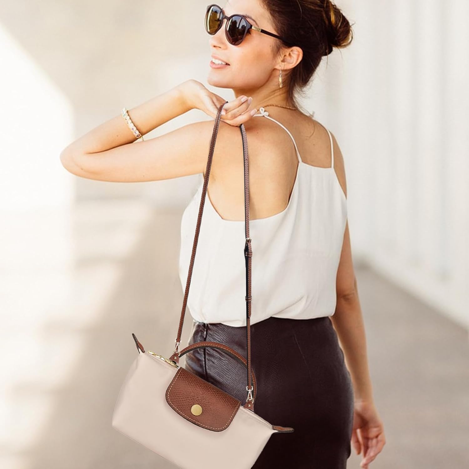 Thumbnail 4 de Longchamp mini bag strap 0.9 cm adjustable