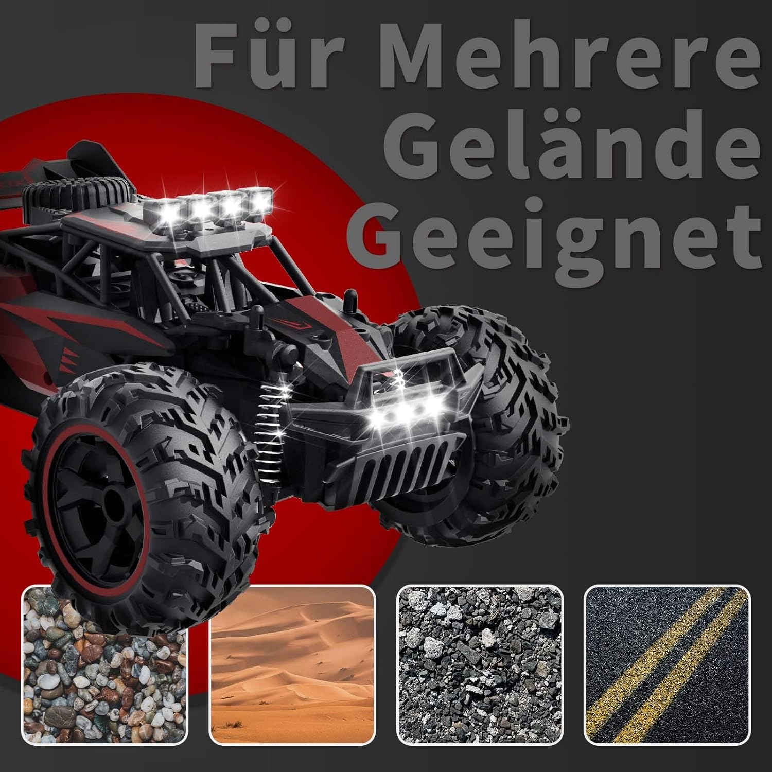 Detalle 2 de Carox RC Auto 1:18 Offroad
