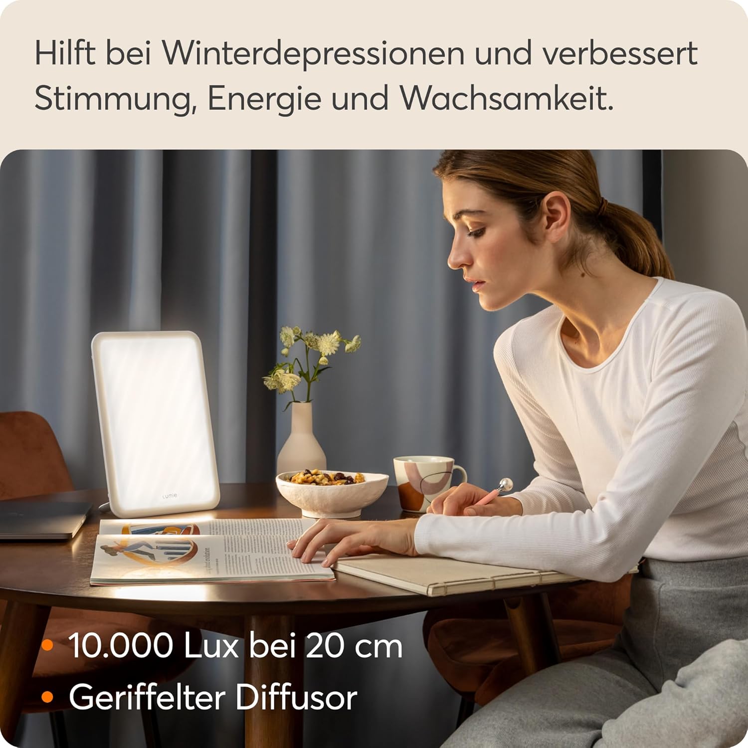 Thumbnail 3 de Lumie Vitamin L 10.000 Lux Tageslichtlampe