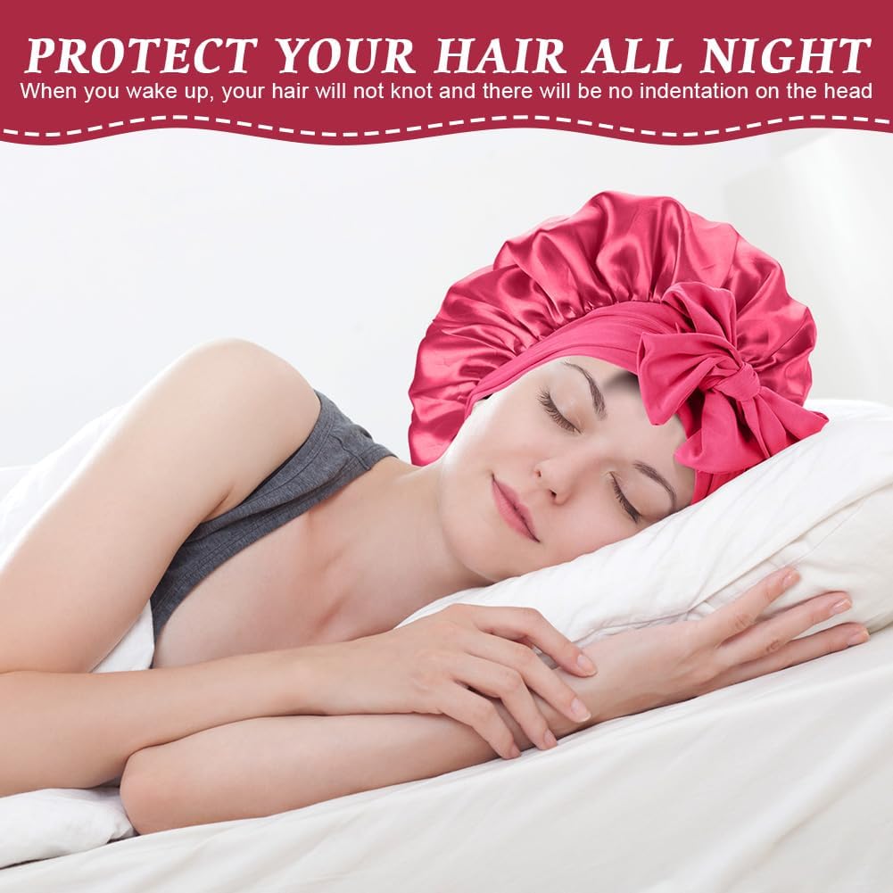 Thumbnail 6 de ACWOO Bonnet de Nuit Satin réglable