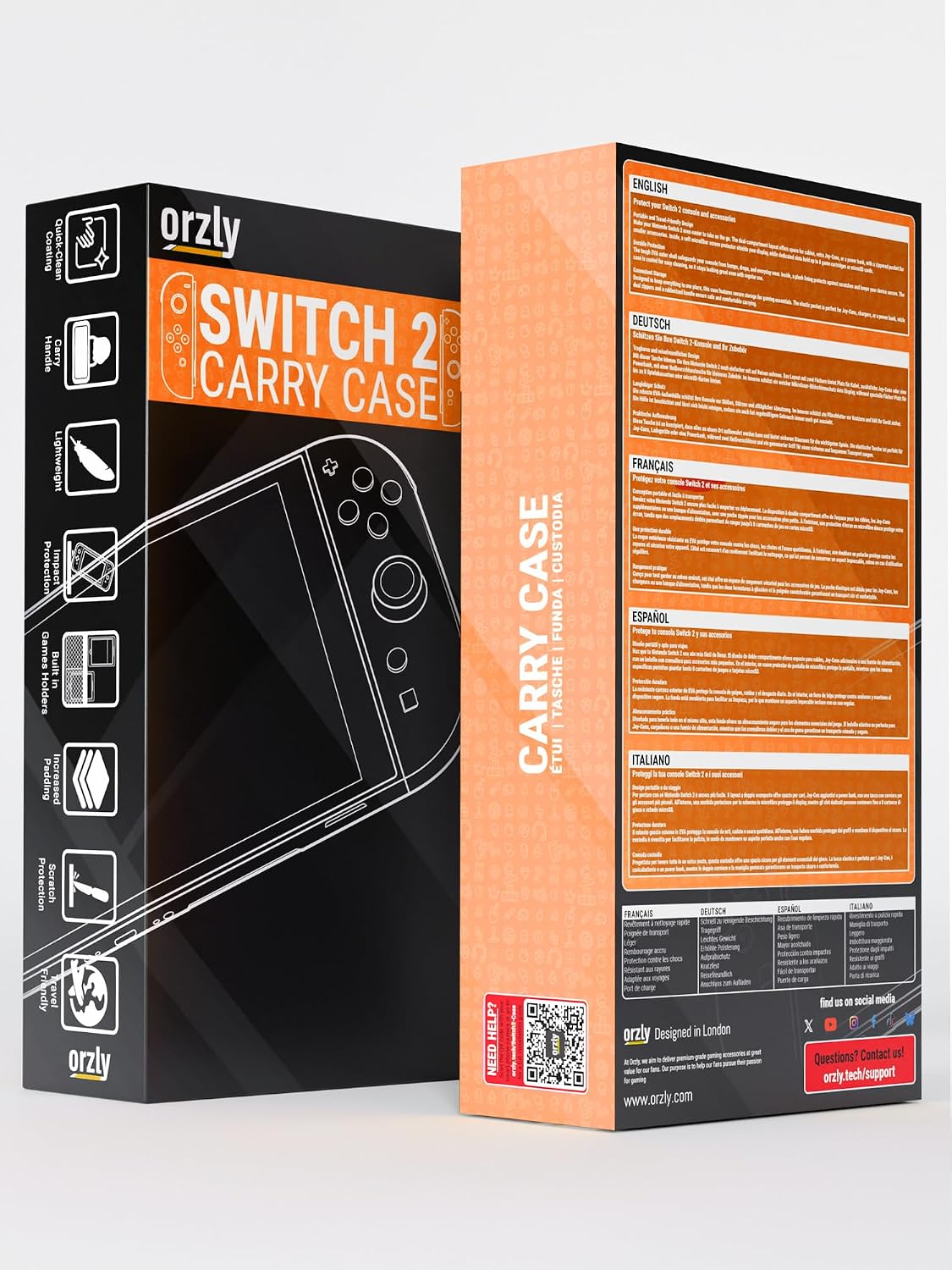 Thumbnail 2 de Orzly Tragetasche für Nintendo Switch 2 7,9" Bildschirmschutz