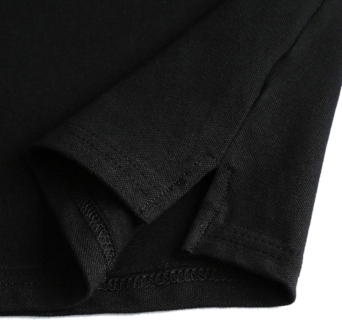 Detalle de YCUEUST Homme Polo en coton lattice manches courtes – polo casual basic pour tennis, golf et été