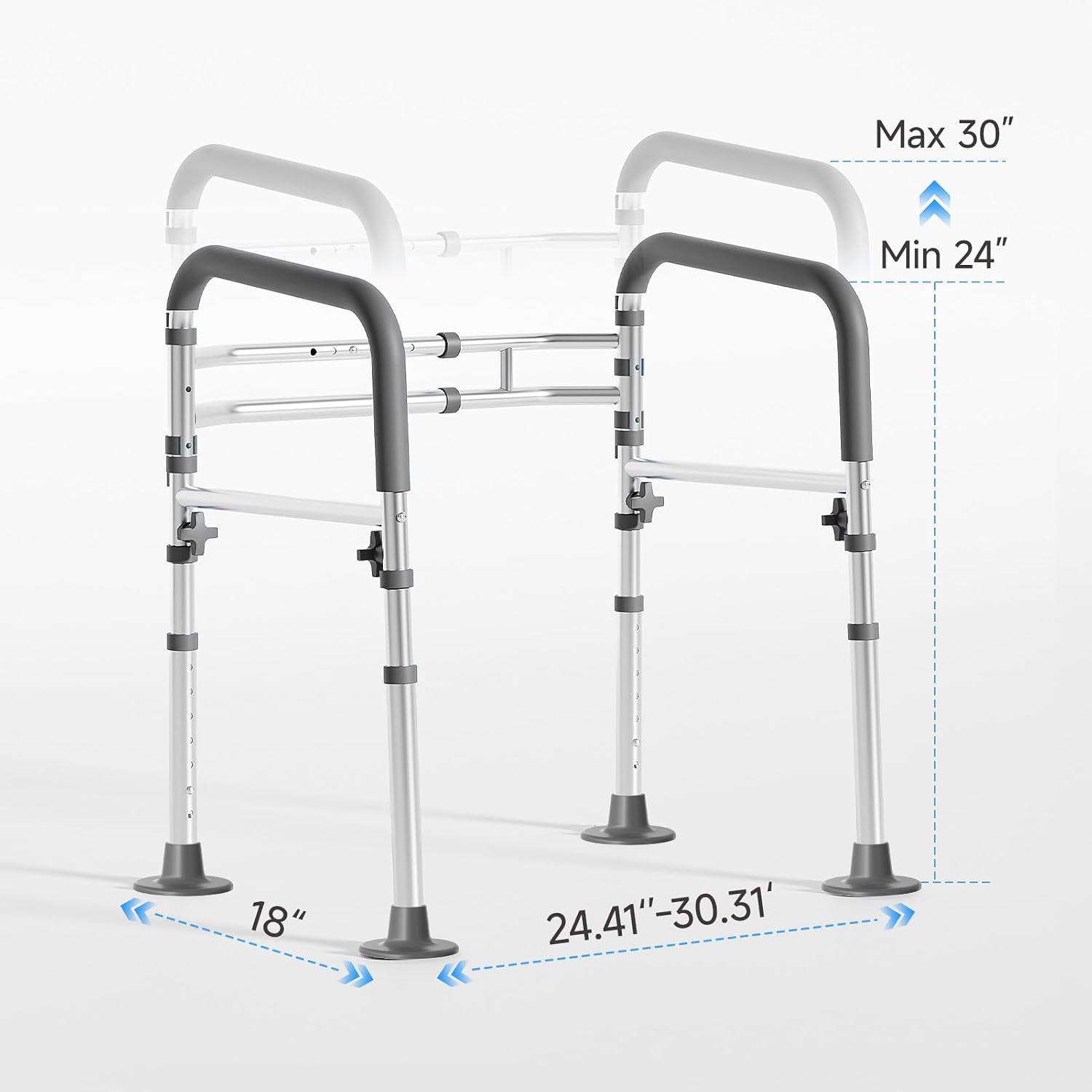 Thumbnail 5 de Loyoda LTR006 Toilet Safety Frame with Adjustable Width and Height