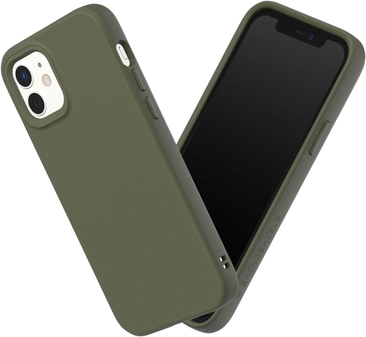 Thumbnail 5 de RhinoShield SolidSuit coque fine compatible iPhone 12 mini – finition mate bleu cobalt